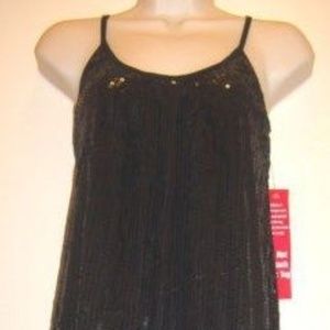Beautiful Sequins Mini Little Black Dress